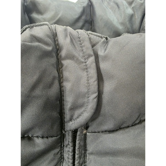 Y2K Style Dockers Black Puffer Jacket Men's L Insulated Winter Coat - Picture 5 of 16